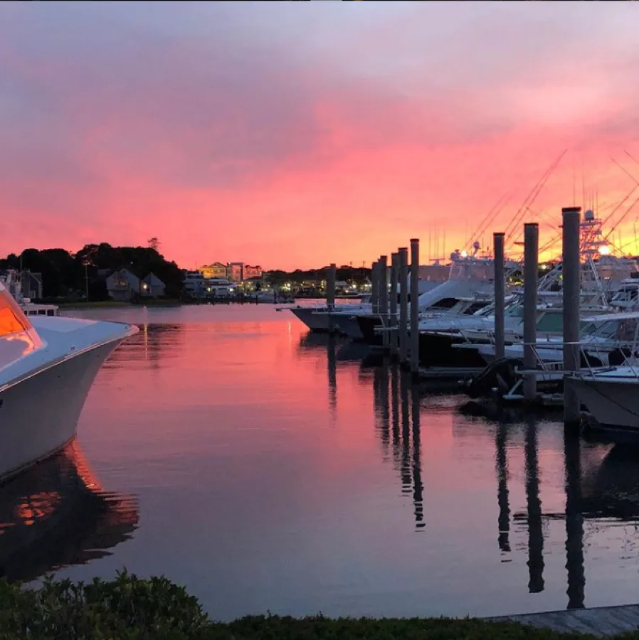 Cape Cod sunset view